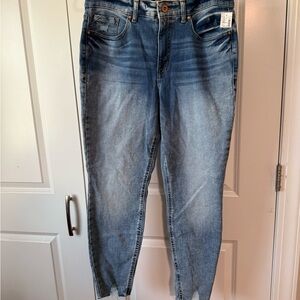 Maurices Light Blue Ankle Jeans